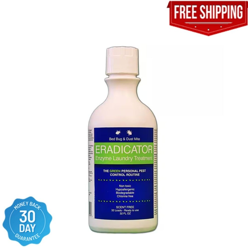 32 Oz. Bed Bug Dust Mite Natural Laundry Treatment