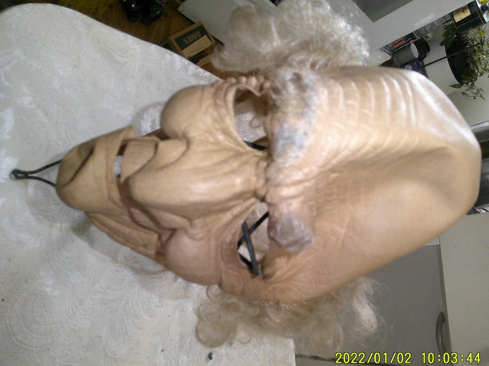 LATEX MASK ELDER MAN THEME GRAY HAIR