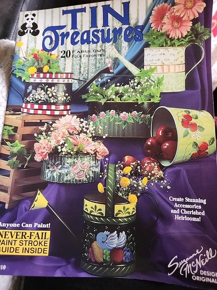 Tin Treasures painting 20 projects step by step guides