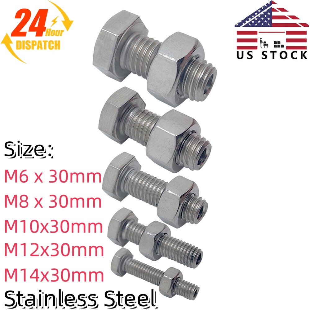 5PCS Fastener Snap Broken Snapped Stud Drill Guide Kit Stainless M6 M8 M10 M12