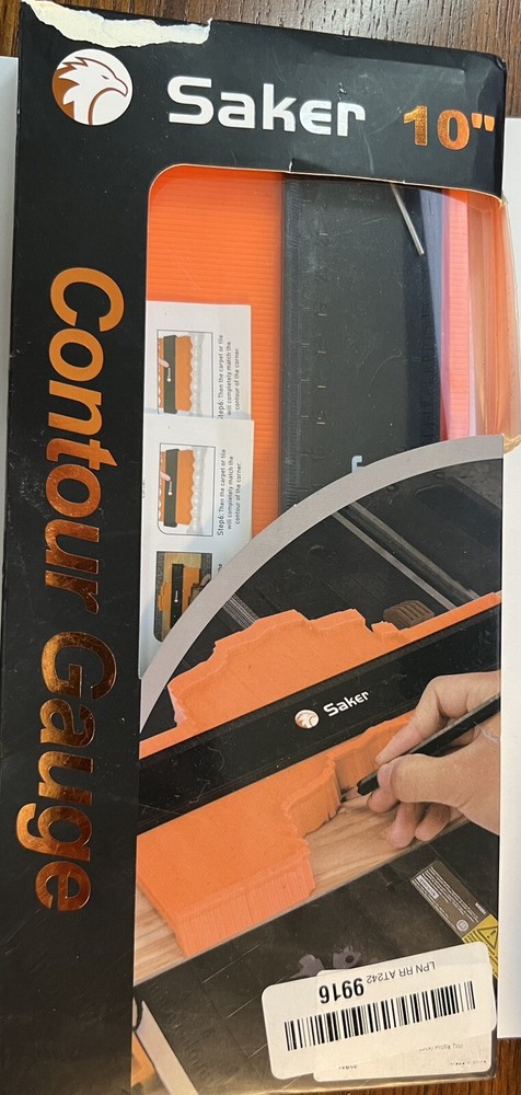 Saker Contour Gauge (10 Inch Lock) Profile Tool- Adjustable Lock-Precisely- S