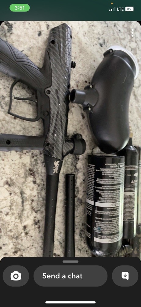 mechanical paintball marker And Gear