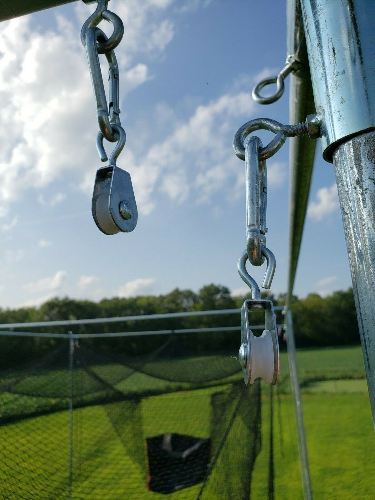 Batting Cage Frame Kit 10' x 12' x 30' EZ UP & DOWN Baseball Softball Frame Kit