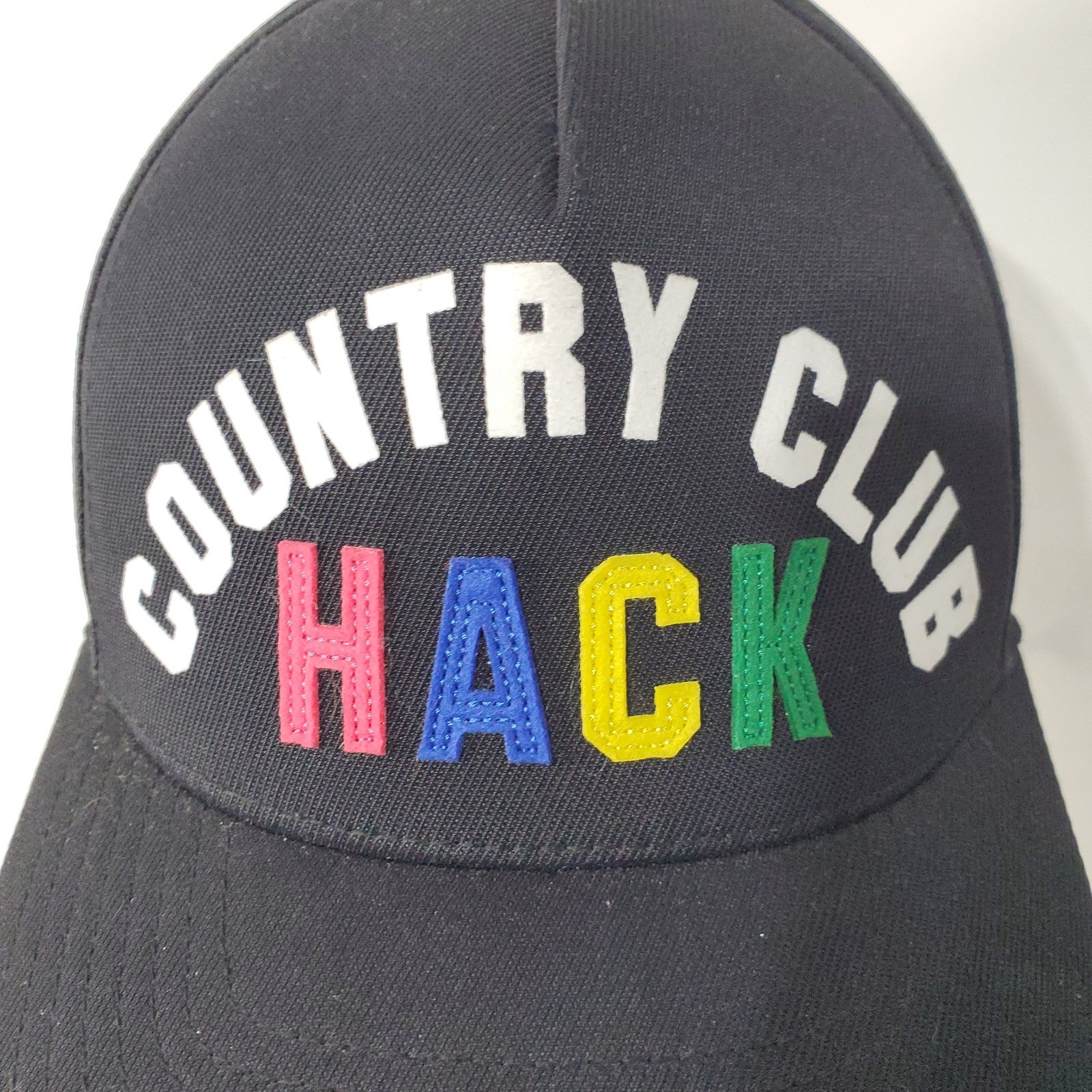 G Fore Hat Mens Black Country Club Hack Snapback Trucker Flexfit Tech 110