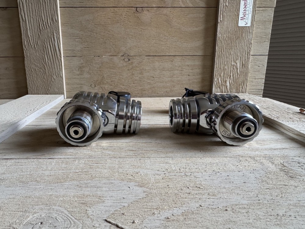 Mares 25XR First Stages Left And Right, Tec Diving Scuba Regulator Doubles