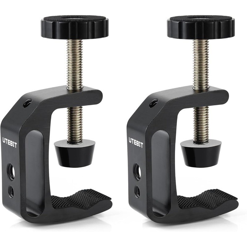 Durable Adjustable Mini C Clamp Set Woodworking Desk Table Bench Mounting New
