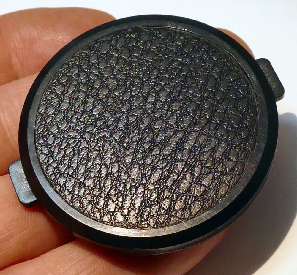 Black 49mm Lens Front Cap Snap on type