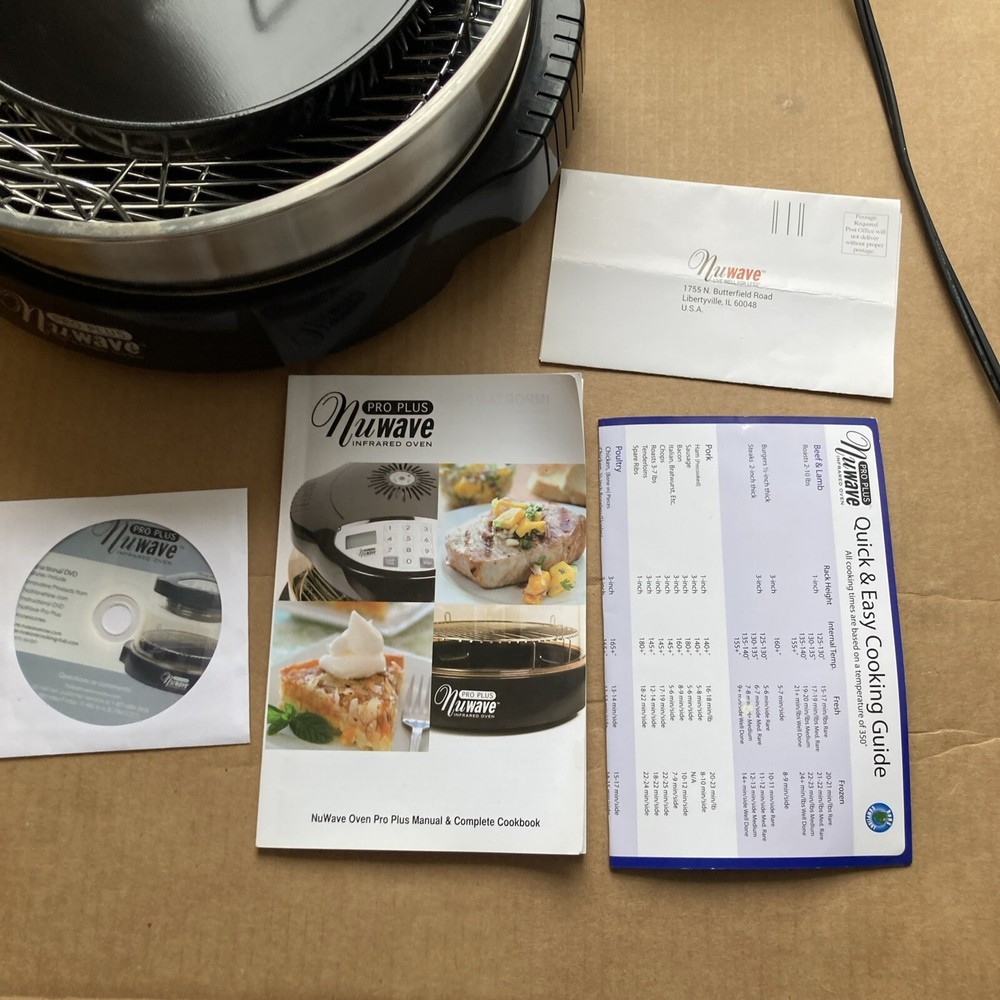 NuWave 20602 Pro Plus Infrared Oven Stainless Extender Ring READ DESCRIPTION