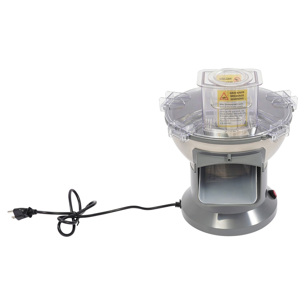 Electric 4-in-1 Vegetable Chopper Fruit Processor Dice Slice Shred Strip Cutter