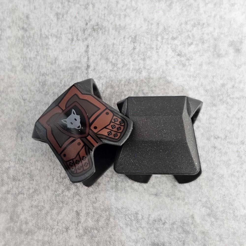 5pack Custom Wolf Armor Blocks Accessories for Minifigures A11wa22