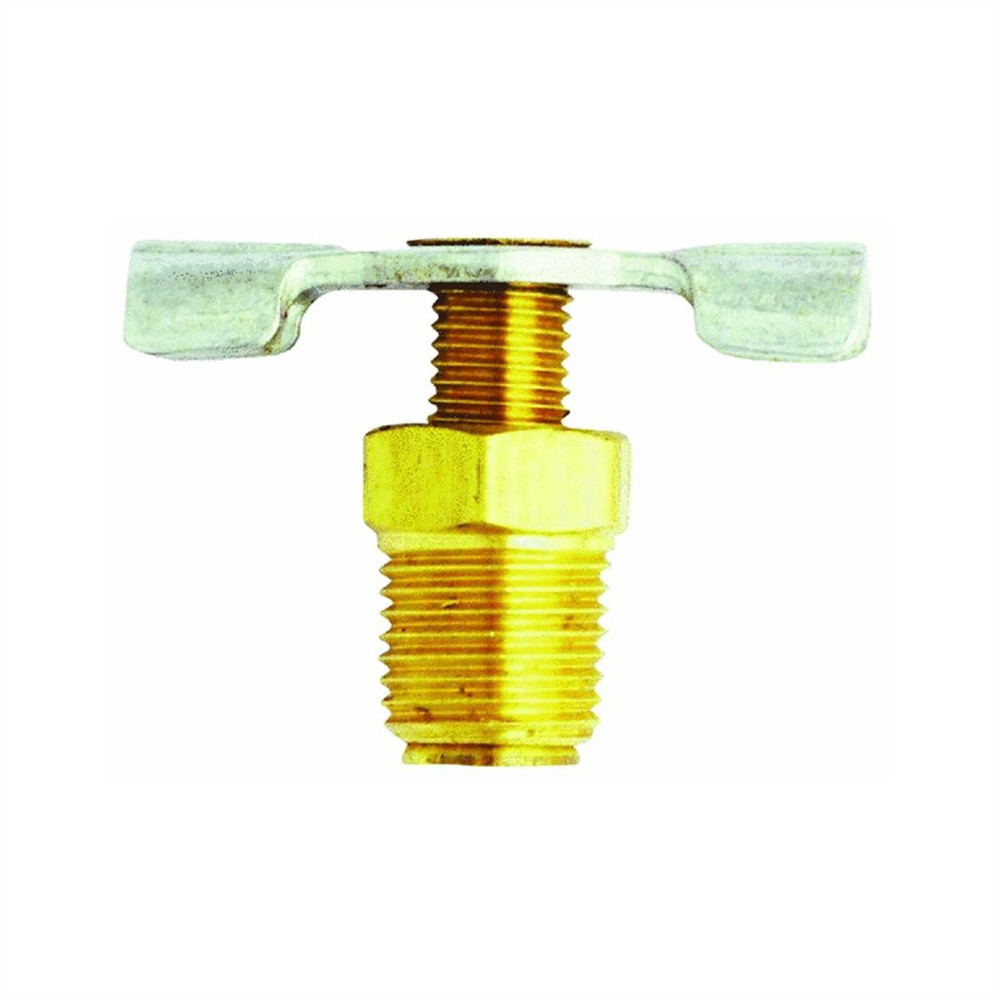 Milton Industries 1/4" Drain Cock, 2/cd