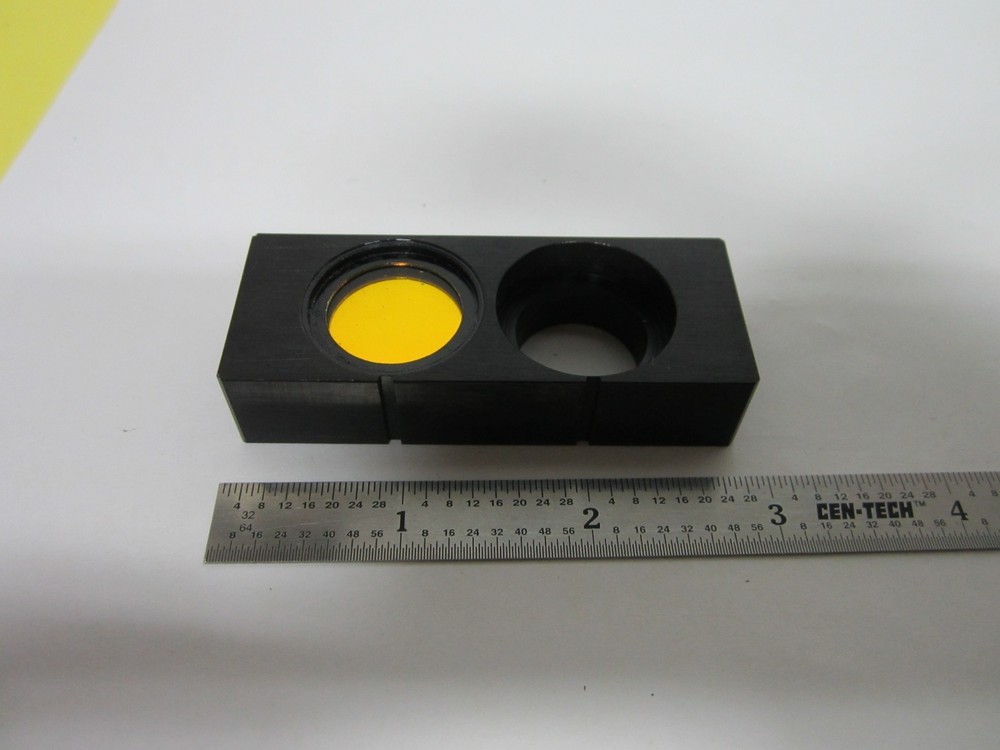 OPTICAL MICROSCOPE SLIDE FILTER LEITZ OPTICS BIN#G5-43