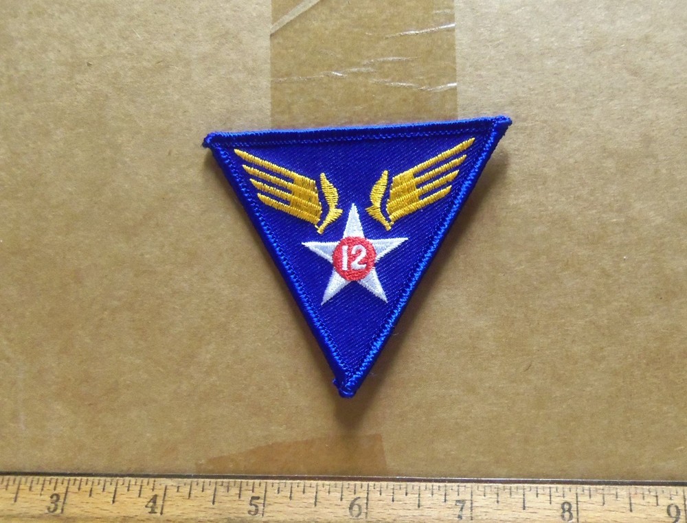 US Air Force - 12th Air Force Embroidered Patch
