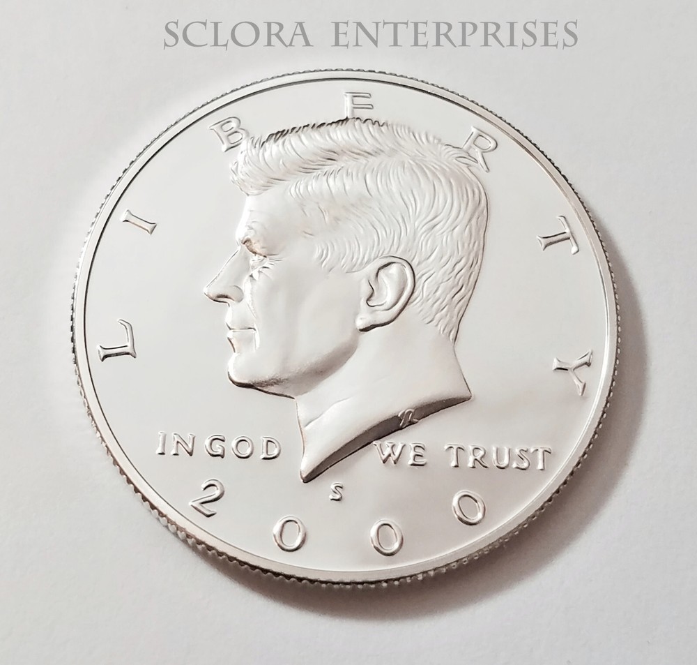 2000 S KENNEDY *90% SILVER PROOF* HALF DOLLAR