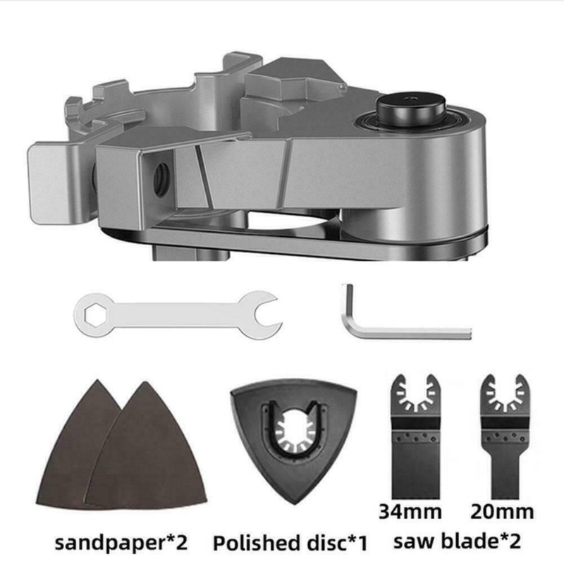 Multifunction Angle Grinder Converter Oscillating Tool 2Q6W Adapter Kit 2026