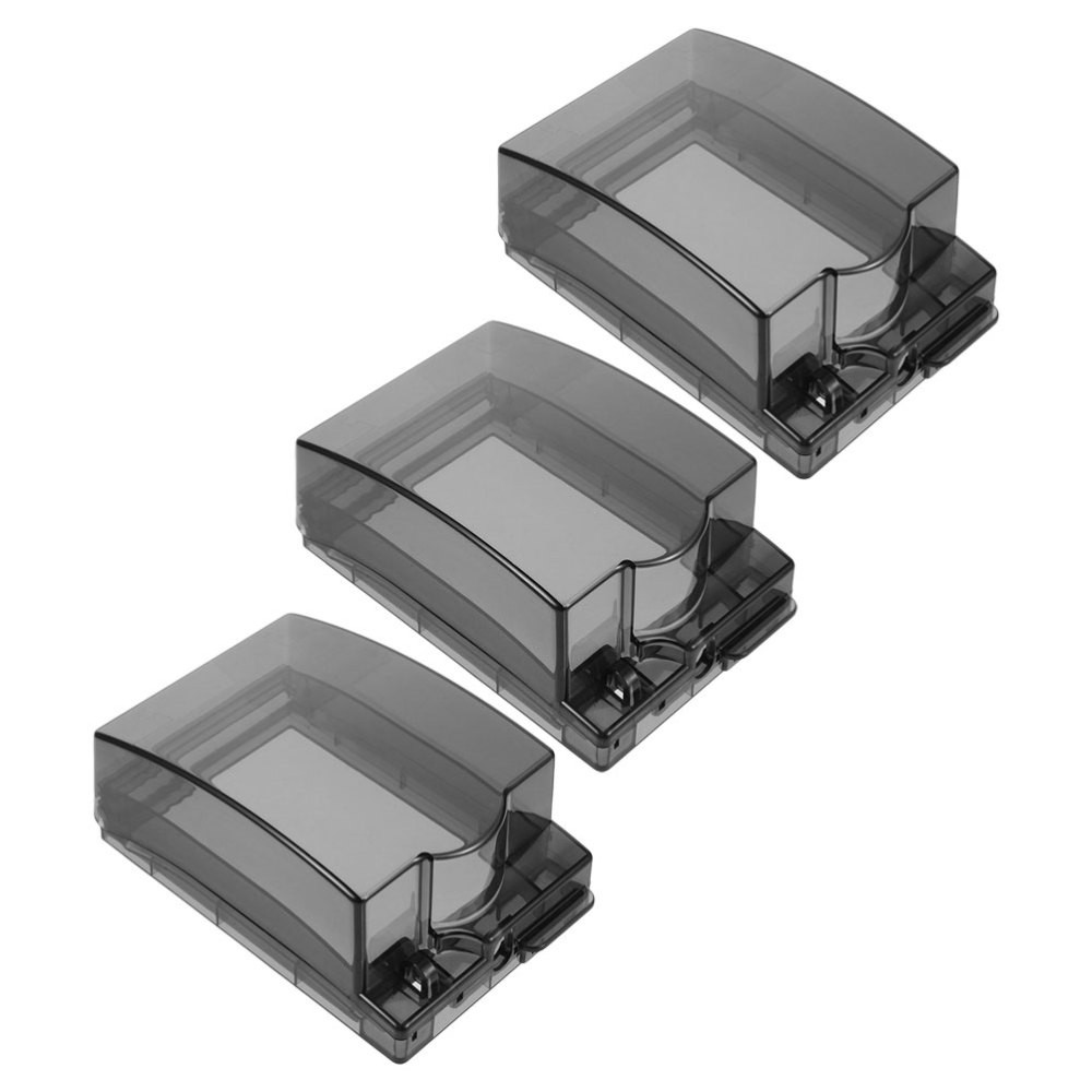 3 Pcs Waterproof Switch Protector outside Electrical Outlet Cover Adhesive