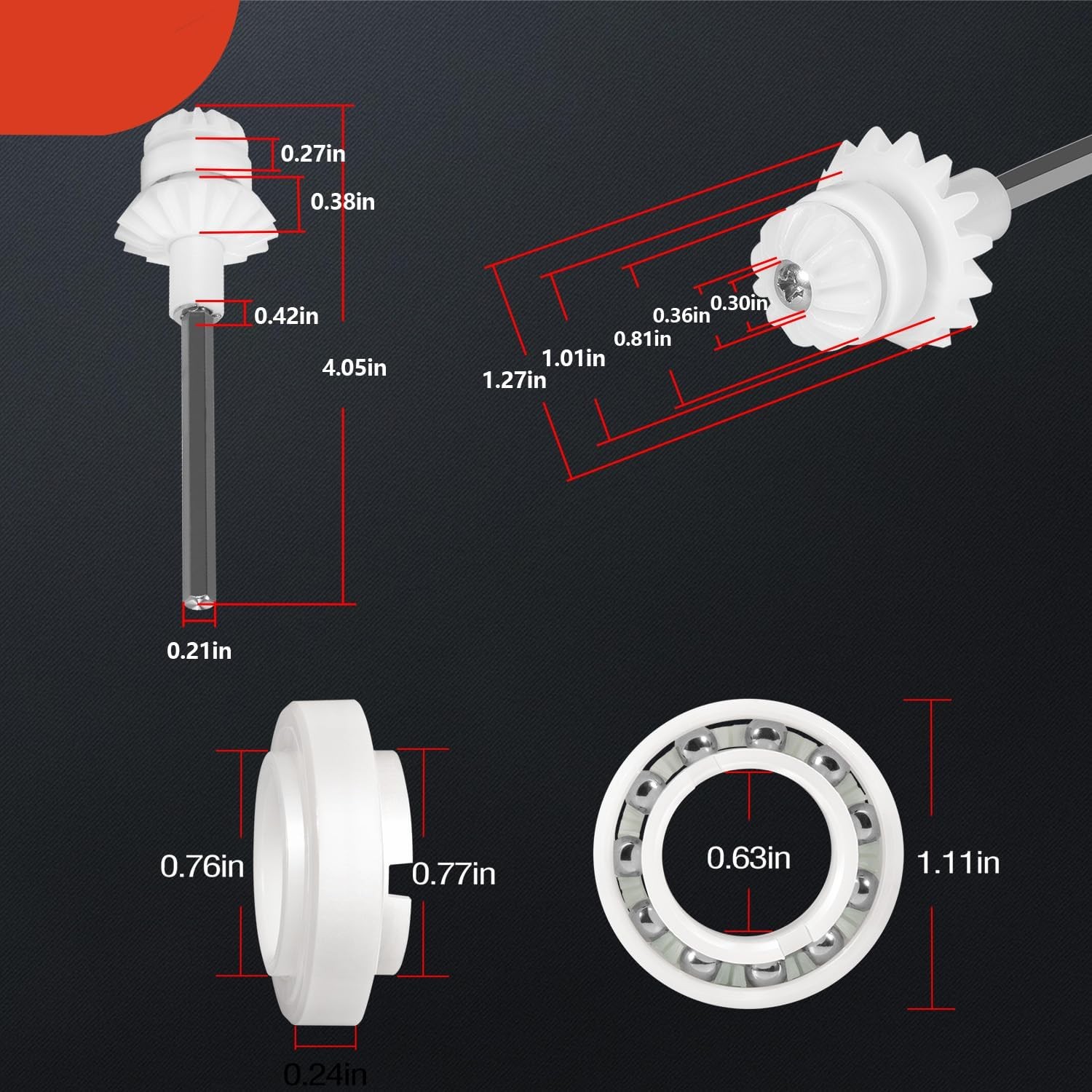 Replacement Parts Kit For Zodiac Baracuda MX8 MX6 Elite Pool Cleaner Tune Up Kit