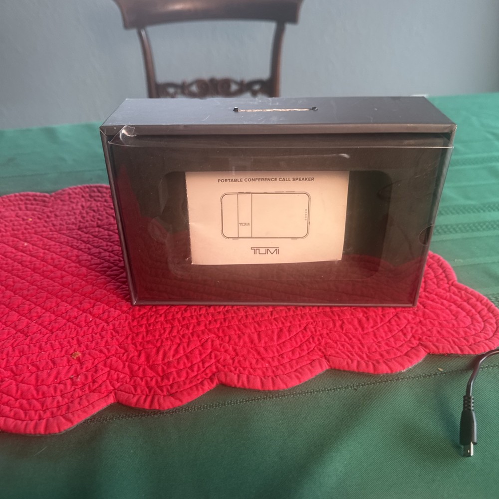 TUMI Portable Bluetooth Speaker