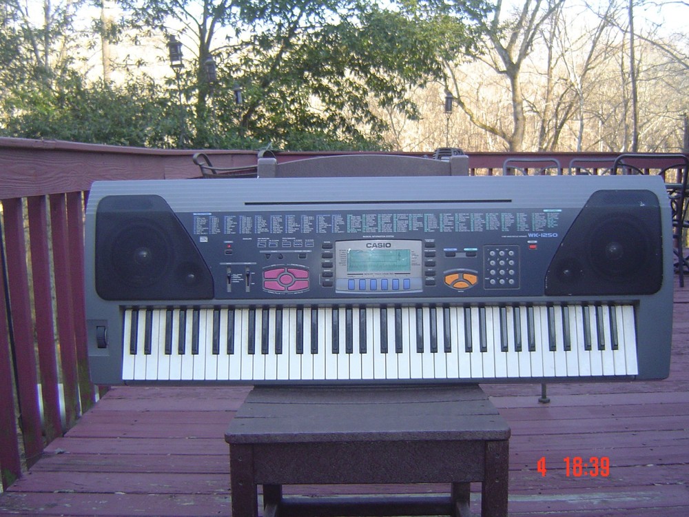 🇺🇸CASIO WK-1250 Electronic Keyboard 73 Key 100 Rhythms 200 Tones🇺🇸