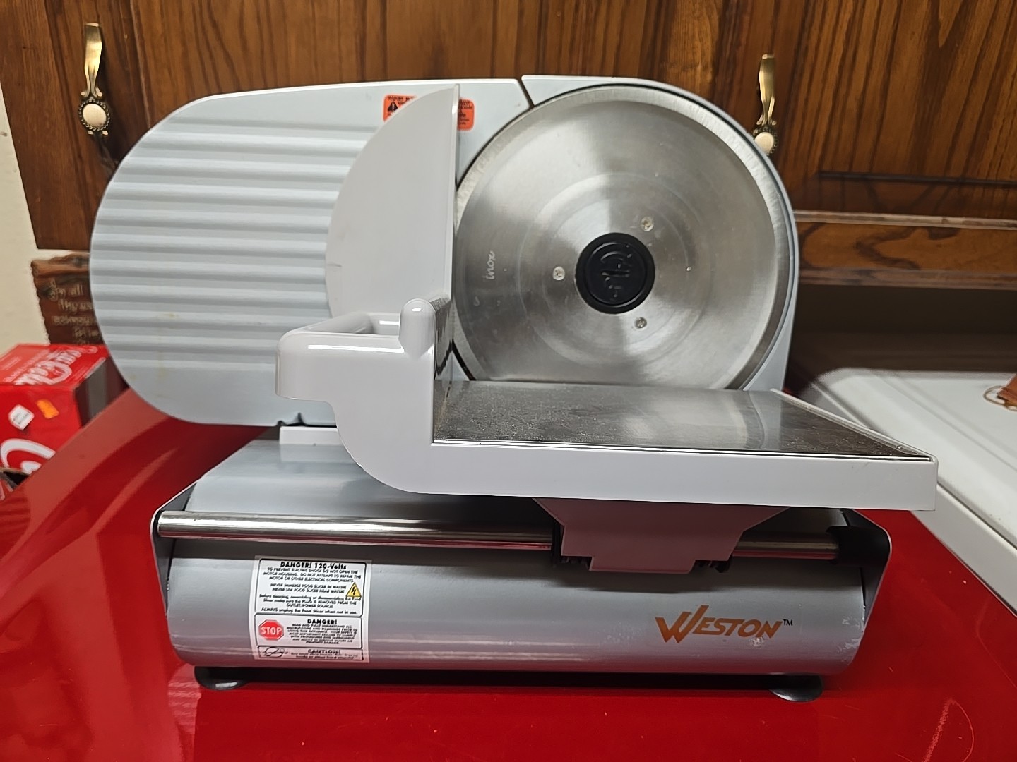 Weston 61-0901-W Heavy Duty Meat and Food Slicer 9" Stainless Steel