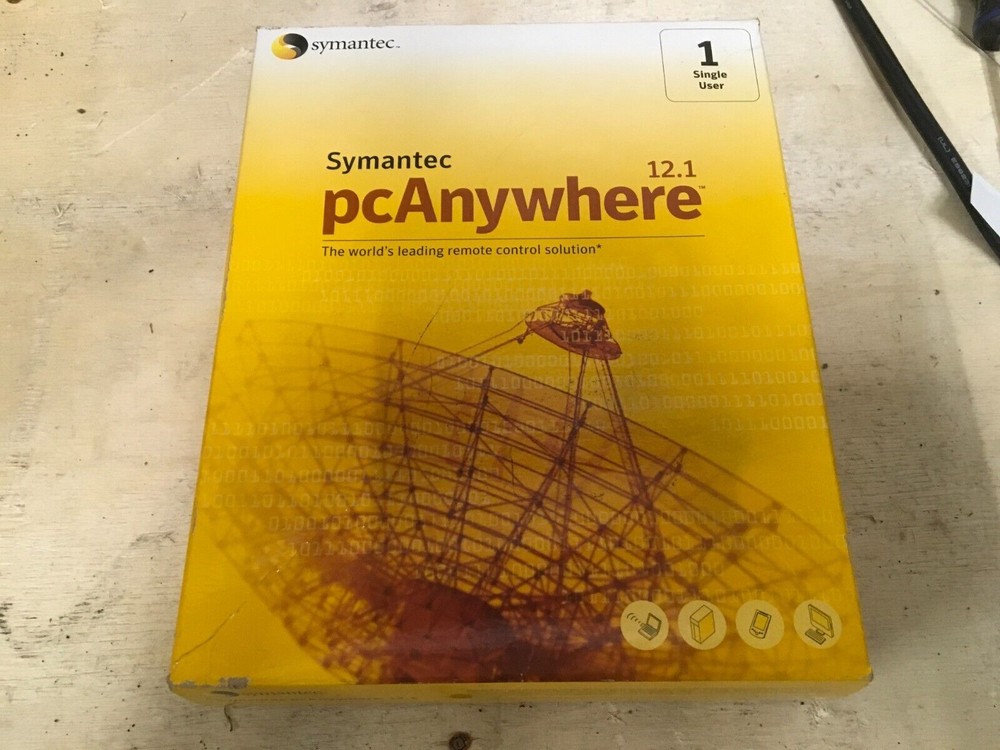 Symantec PCanywhere 12.1 remote access server 1 user