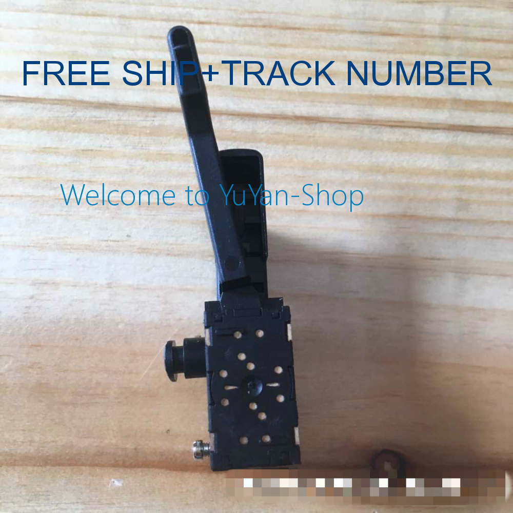 1pc Trigger Switch, Black CAPAX-03 7A 250V MOD 35 83