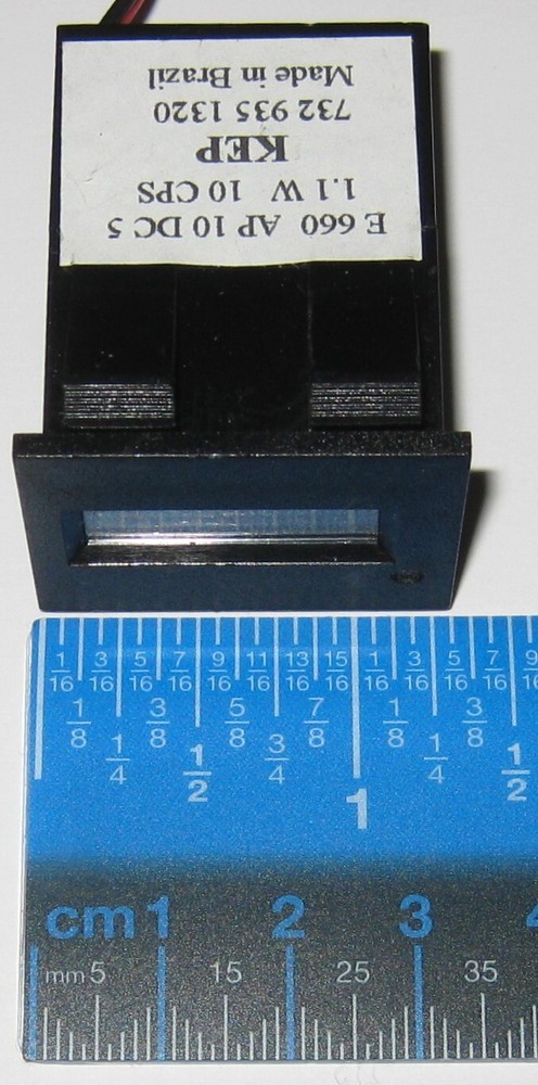 KEP E660 Electro Mechanical Compact 6 Digit Counter - 5 V DC - 10 CPS