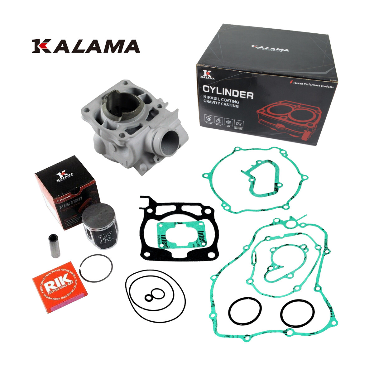 For Yamaha YZ 125 YZ125 Top End Kit, Cylinder, Piston, Gasket 05~21