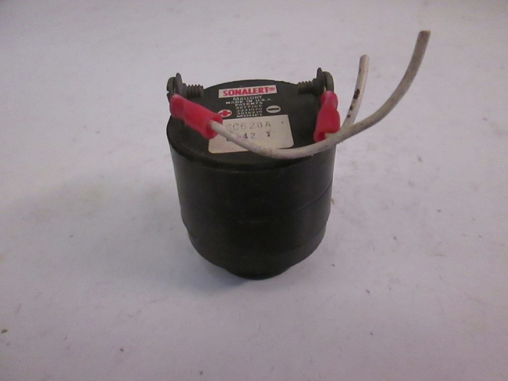 Mallory Sonalert SC628A Alarm Buzzer, Used