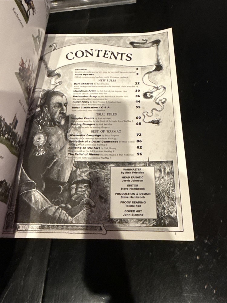Warmaster Annual 2002 Miniature Games Workshop