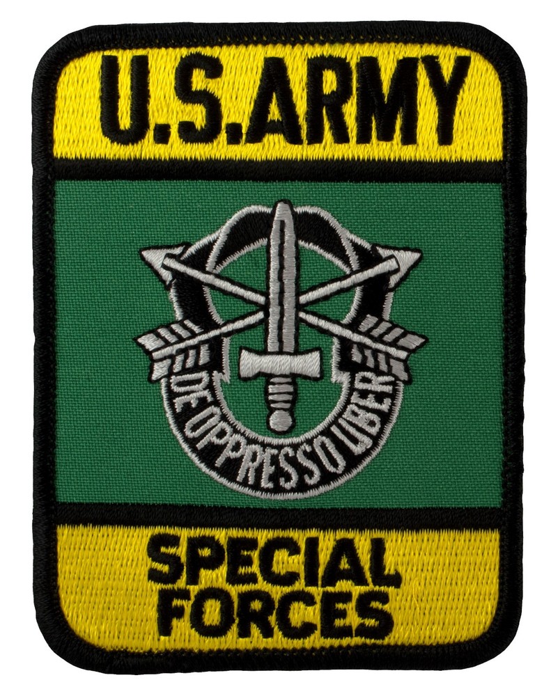 US Army Special Forces Patch (039) 3" x 4" Embroidered Patch 73476