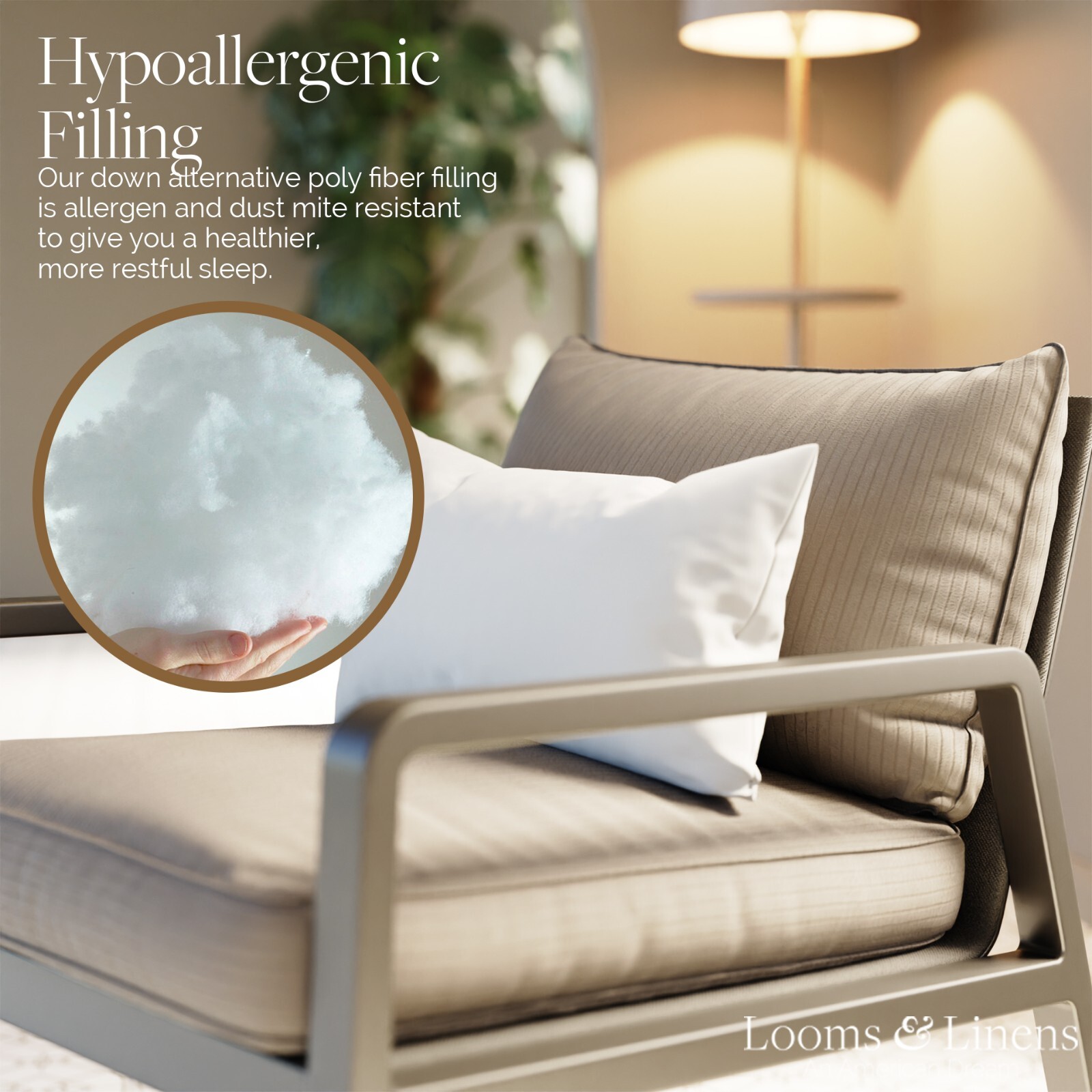 12 x 20" Lumbar Pillow Inserts Forms Down Alternative Boudoir Pillows USA Made