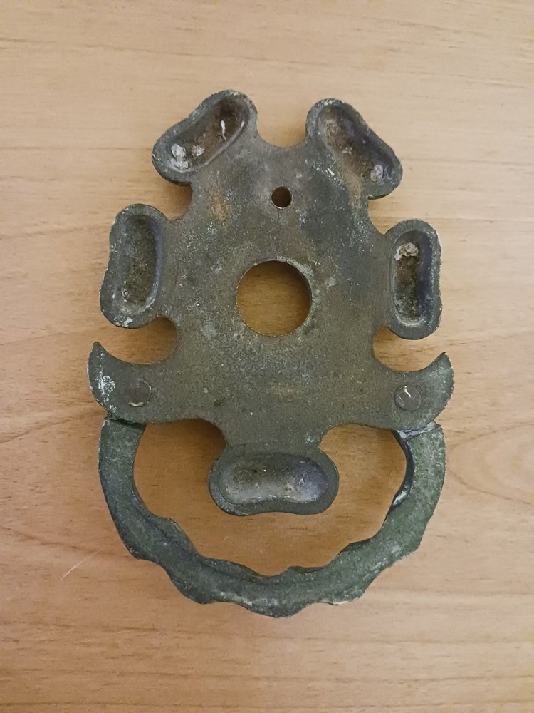 VINTAGE/ANTIQUE CAST DOOR BELL PLATE
