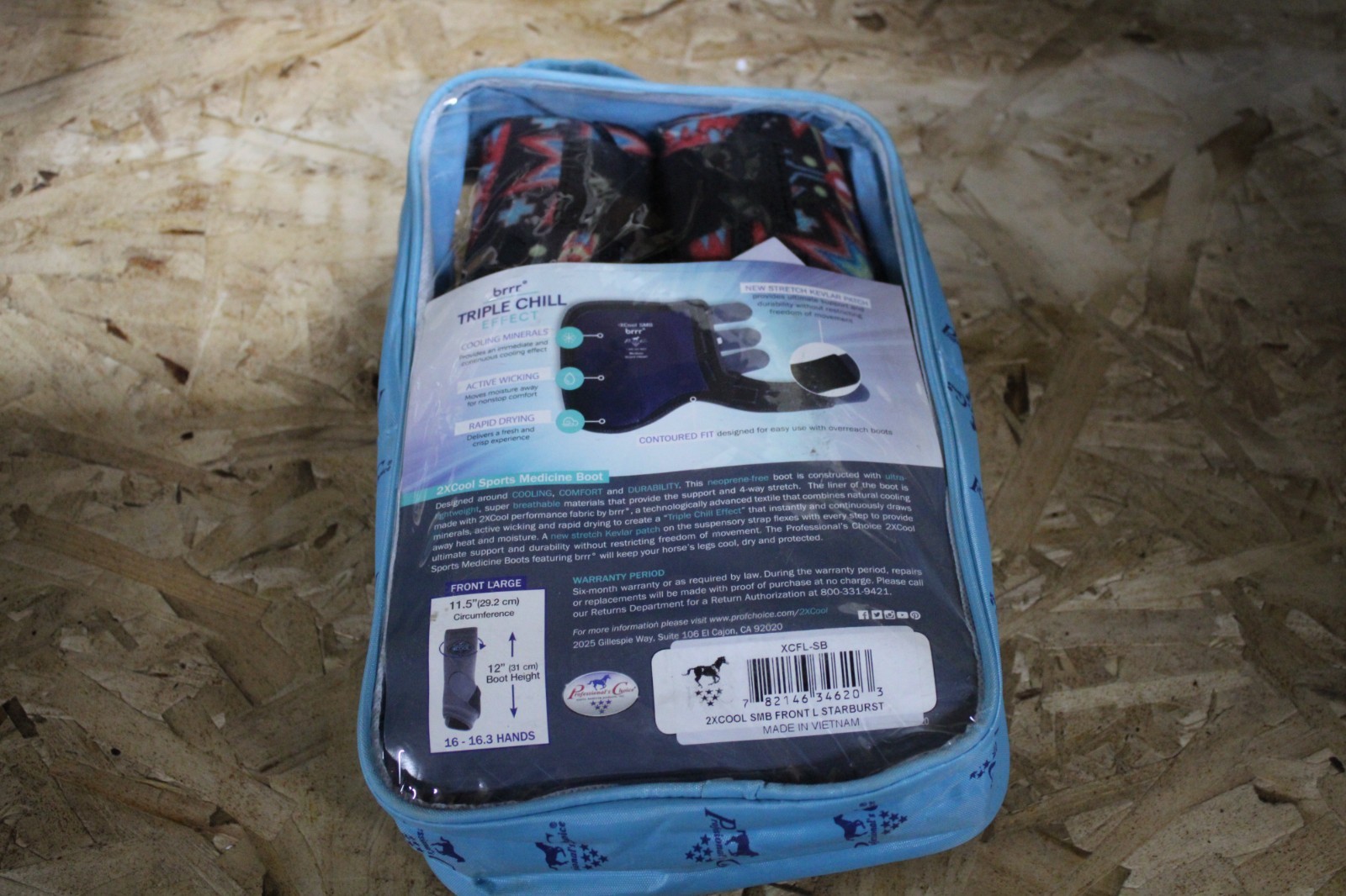 NEW PROFESSIONAL CHOICE XCOOL HORSE SPORTS MEDICINE BOOT LARGE FREE SHIPPING