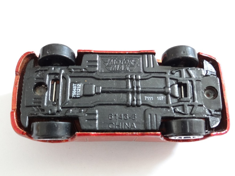 Motor Max Toy Red Car