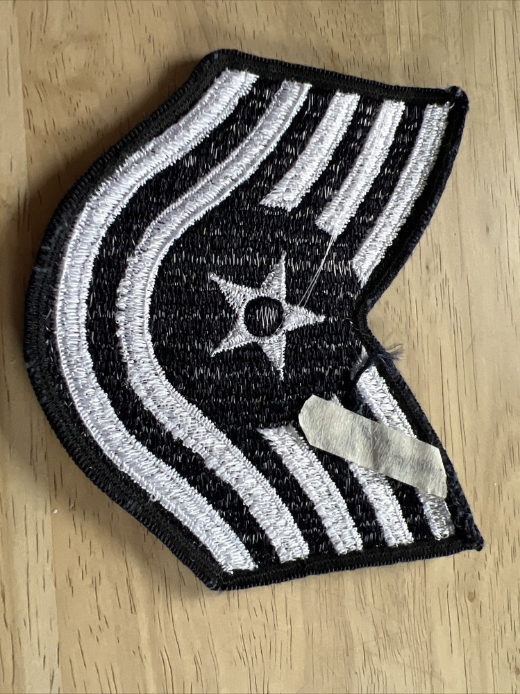 Vintage US Air Force Technical Sergeant Rank Patch Insignia E-6 E6 USAF.
