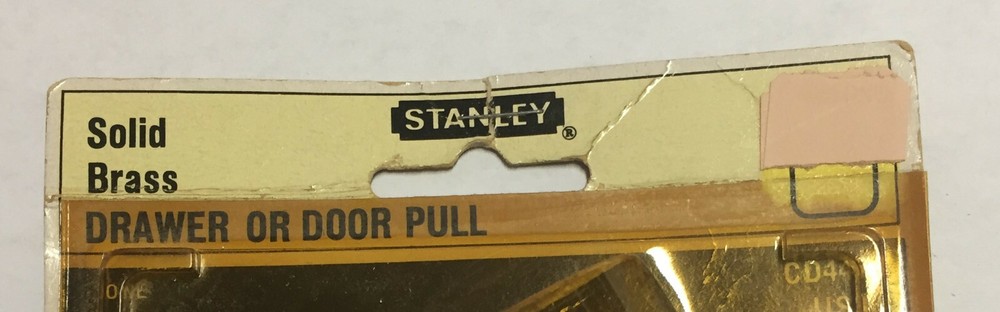 Stanley 2-3/4” Solid Brass Drawer Or Door Pull CD4479, SET of 5 Pulls, NEW