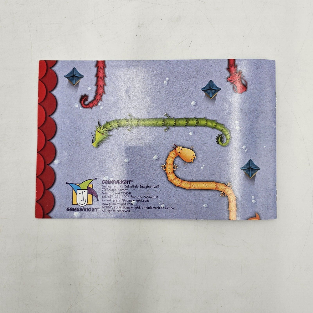 SNAP. Gamewright, Ages 6 and Up, 4 Games Interlocking Dragon Making Game- NICE!!