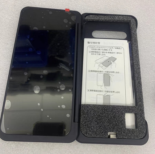 LG V60 ThinQ Secondary Screen OLED Assembly With Frame /Connector (Case Only)
