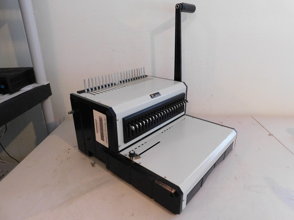 Akiles AlphaBind-CM Comb Binding Machine & Punch 12-inch - Read