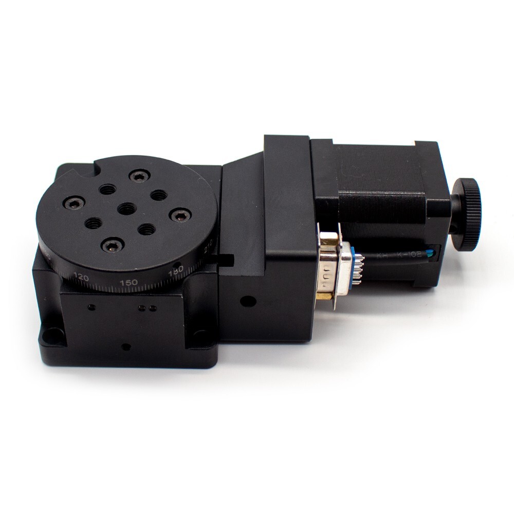 ElectElectric Rotary Table Electric Indexing Disc Precision Angle Table Divider