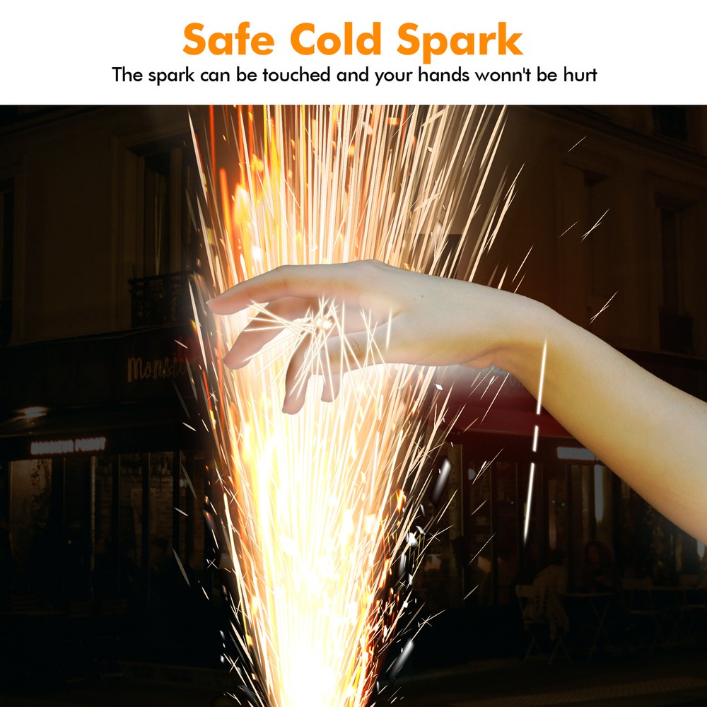 750W Cold Spark Machine DMX Firework Stage Effect DJ Disco Event