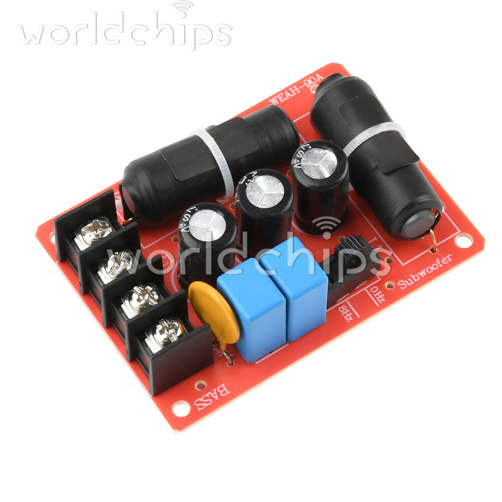 200W High Power Speaker Frequency Divider Subwoofer 2 Way Audio Crossover New