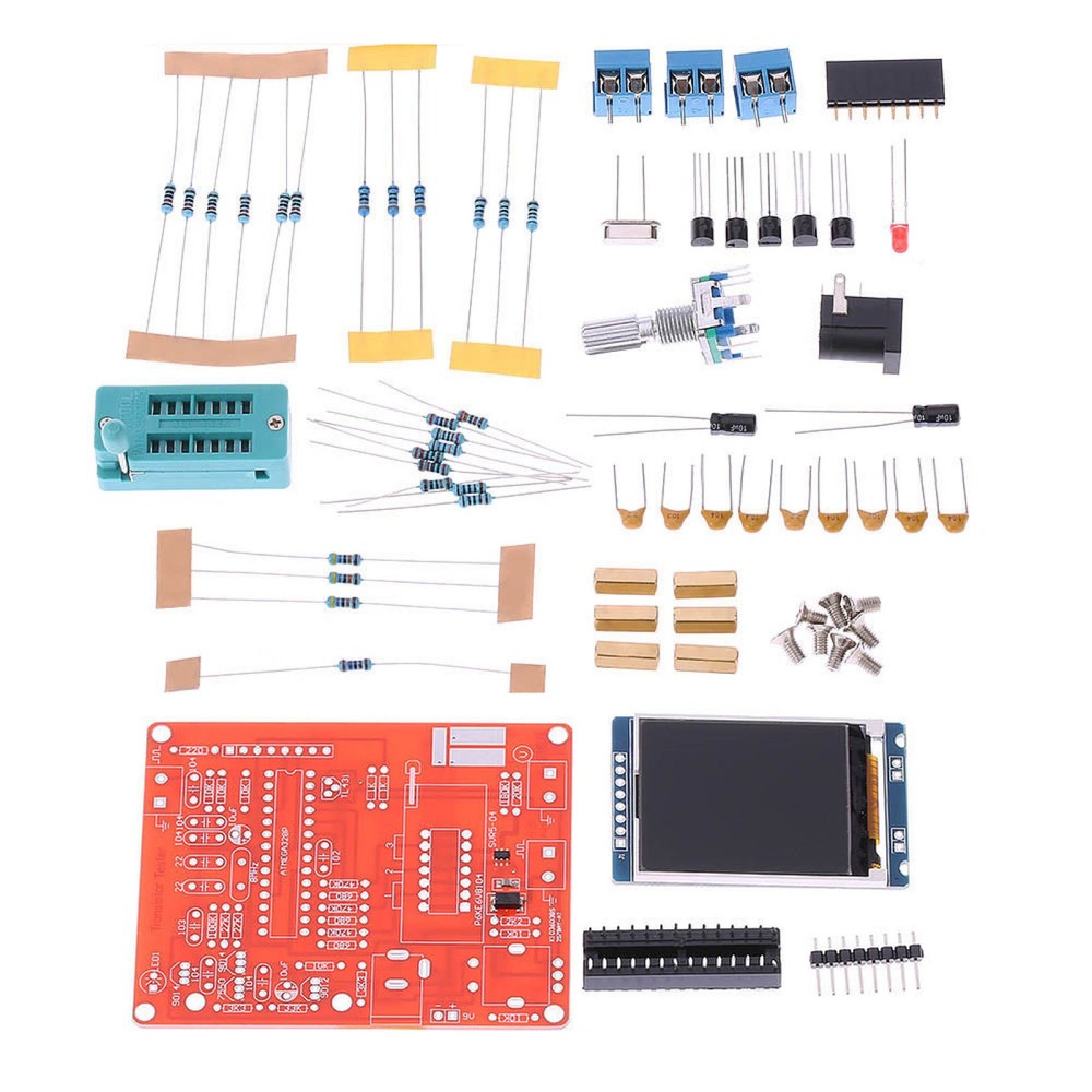 DIY LCD Tester Transistor Diode Capacitance ESR Meter Signal Generator Tool