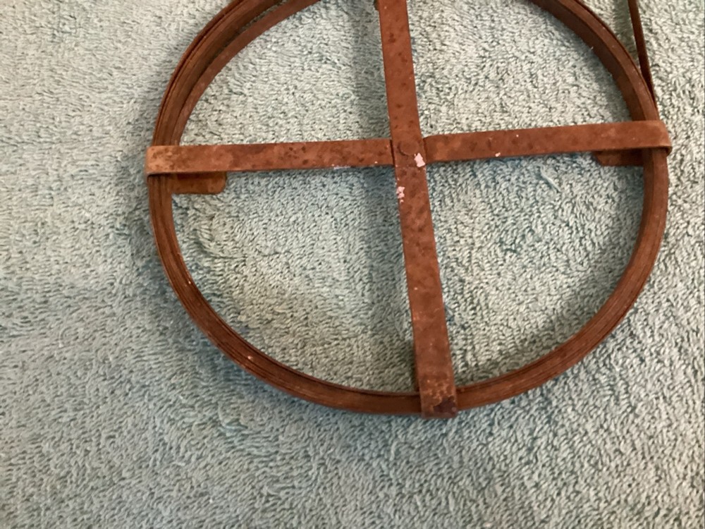 Antique Flat Sewer Rod. Nice Wall Hanger.