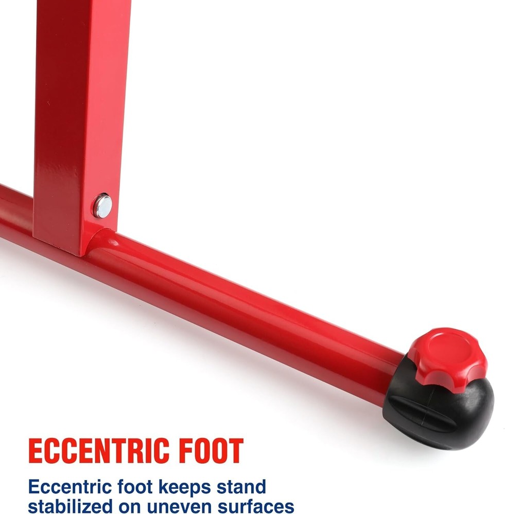 WORKPRO Heavy Duty Folding Roller Stand Height Adjustable 250LB Load Capacity US