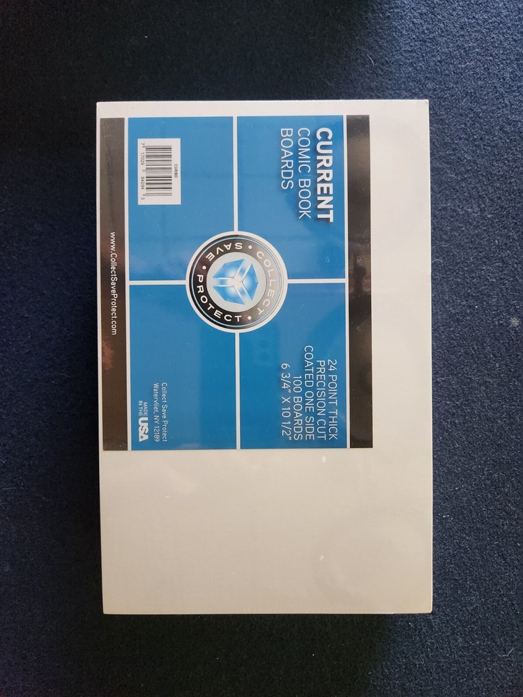 100 NEW CSP Current Comic Backing Boards Modern Archival Comic Book Storage