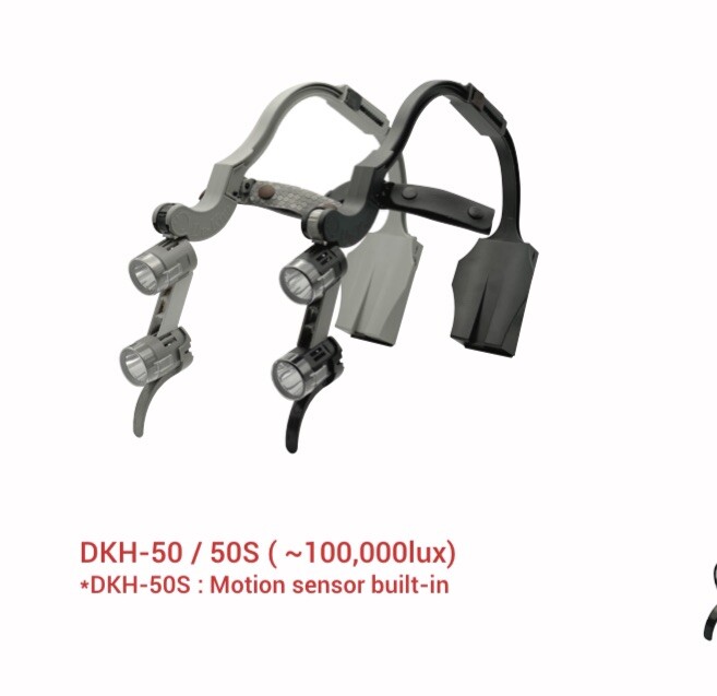 Dr. Kim S. LED Headlight DKH-50S (Sensor) Original (Headlight + 2Batteries)