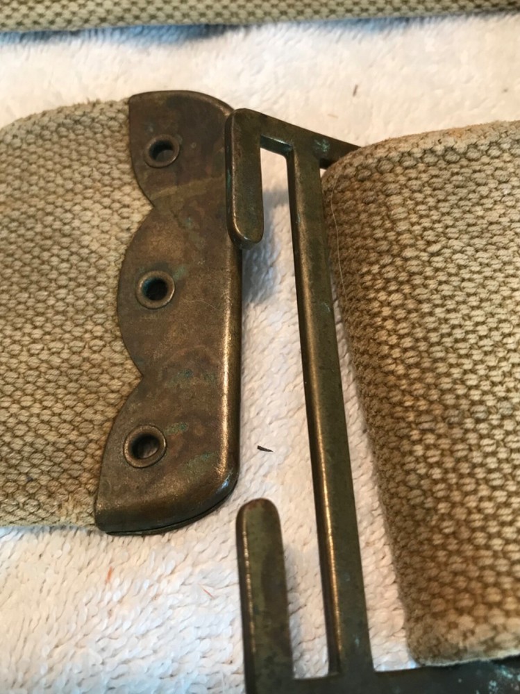 WW1 British Army P-08 Web Combat Belt