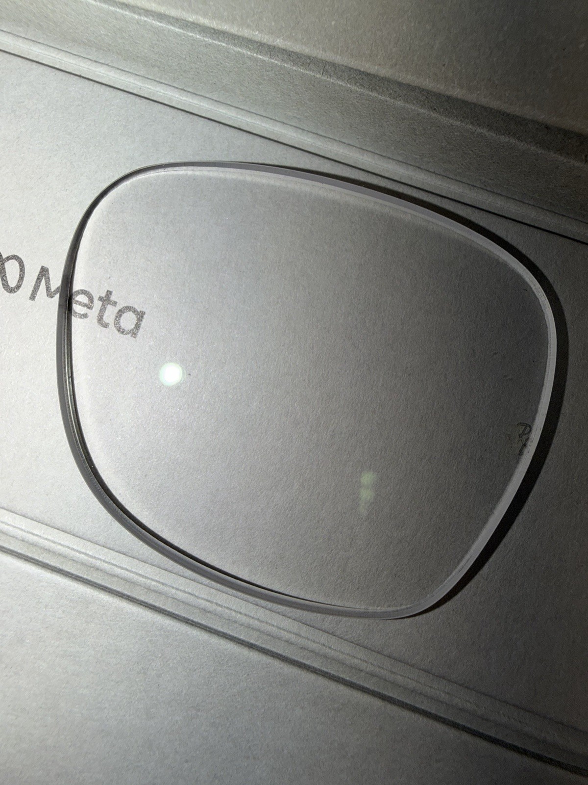 Authentic Ray Ban Meta RW4008 53mm Transitions Amethyst Lenses Purple RX 0.00